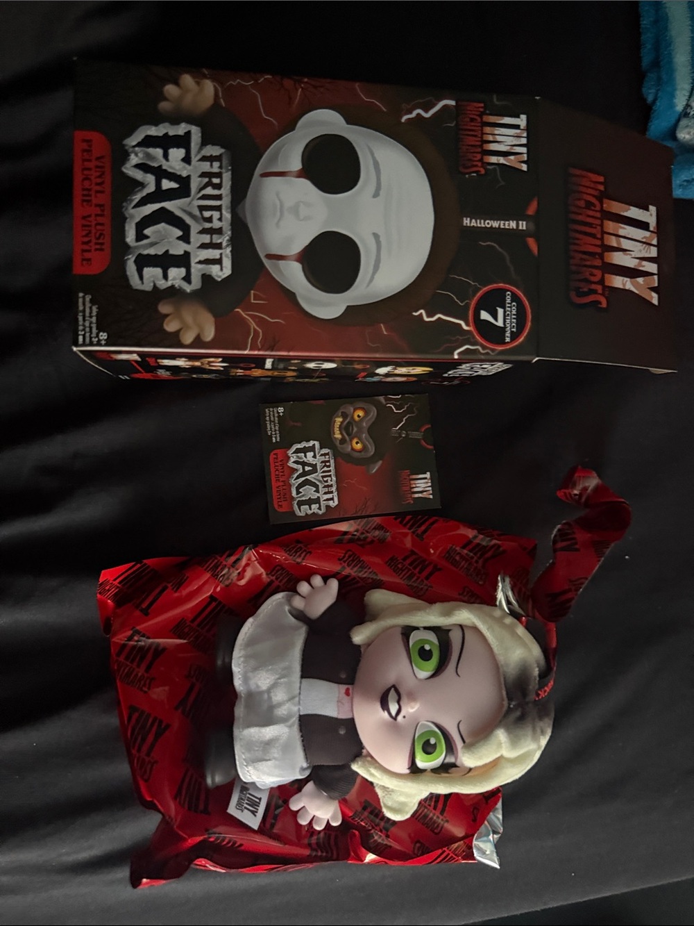 Tiny Nightmares Fright Face bag Charm